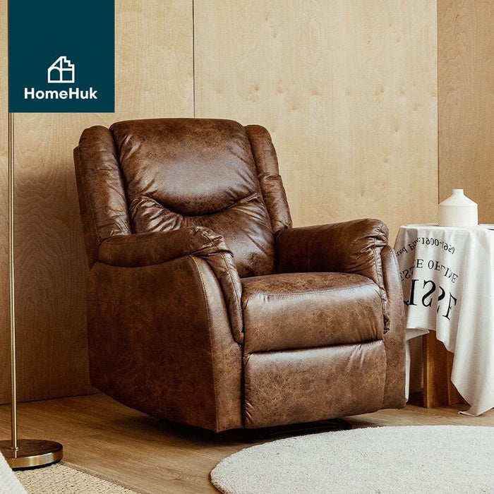เก้าอี้พักผ่อน เบาะผ้า มีที่วางขา รุ่น Vulcan - HomeHuk